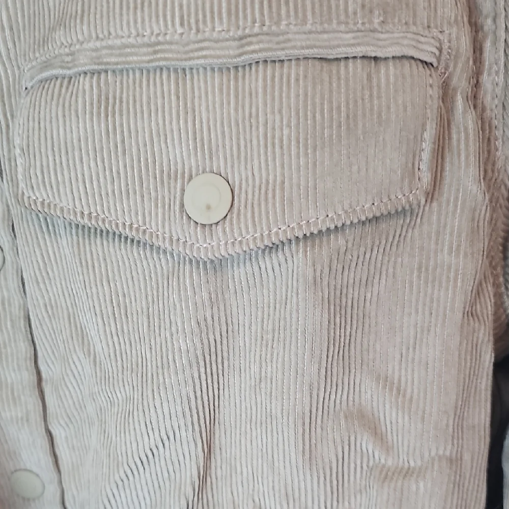 George‎ Men's Tan Corduroy Shirt Jacket